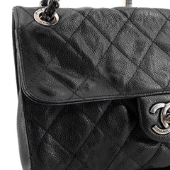 Black 2013 caviar-quilted CC Crave shoulder bag Shoulder bags Chanel 