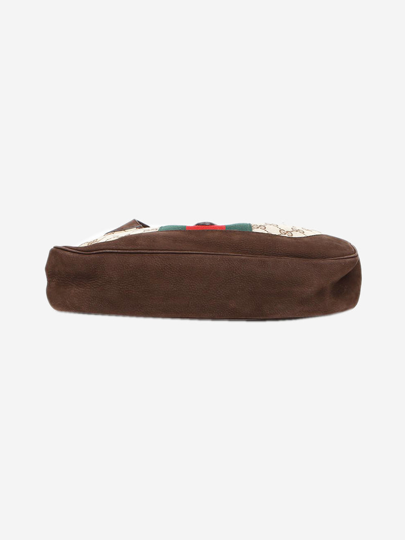 Brown Jackie Hobo shoulder bag