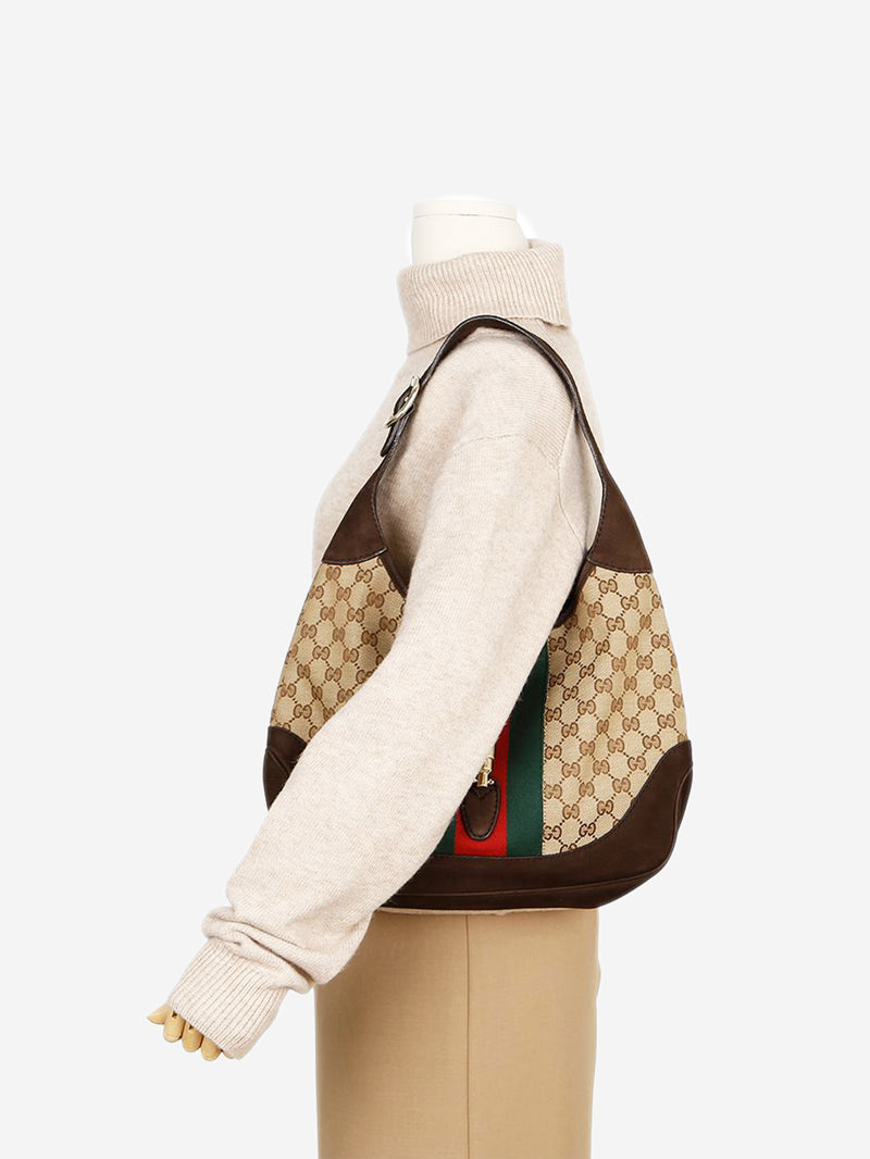 Brown Jackie Hobo shoulder bag