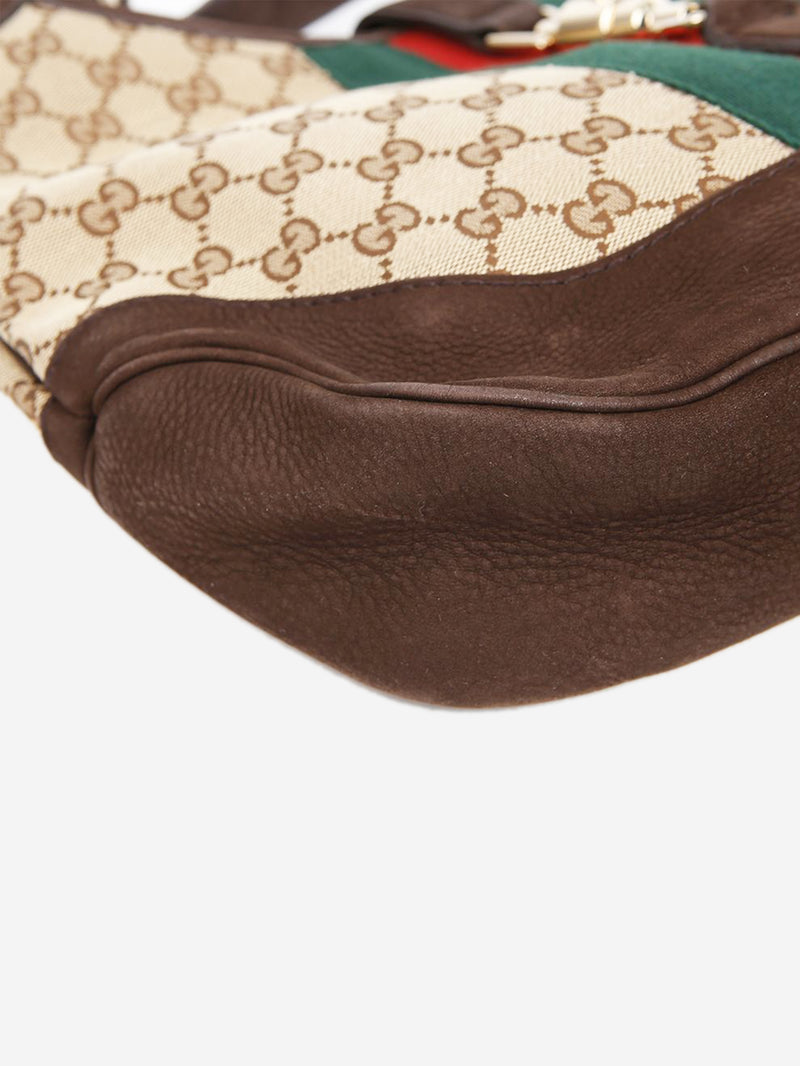 Brown Jackie Hobo shoulder bag