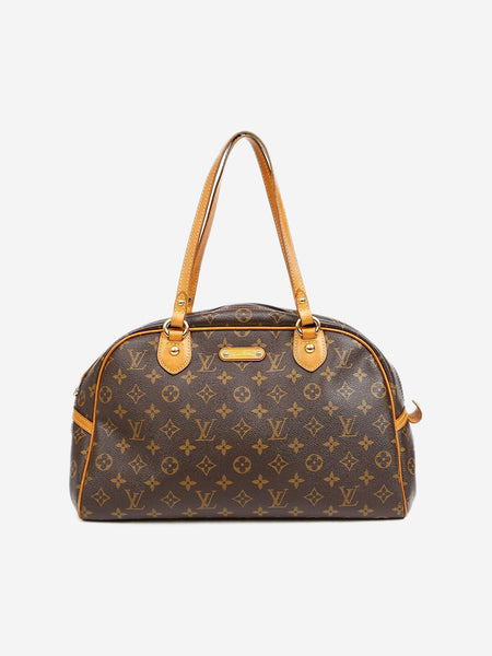 Brown 2009 Monogram Montorgueil GM top handle bag product image
