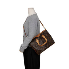 Brown 2011 Monogram Palermo PM tote bag