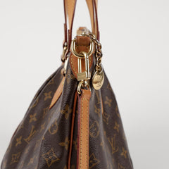 Brown 2011 Monogram Palermo PM tote bag