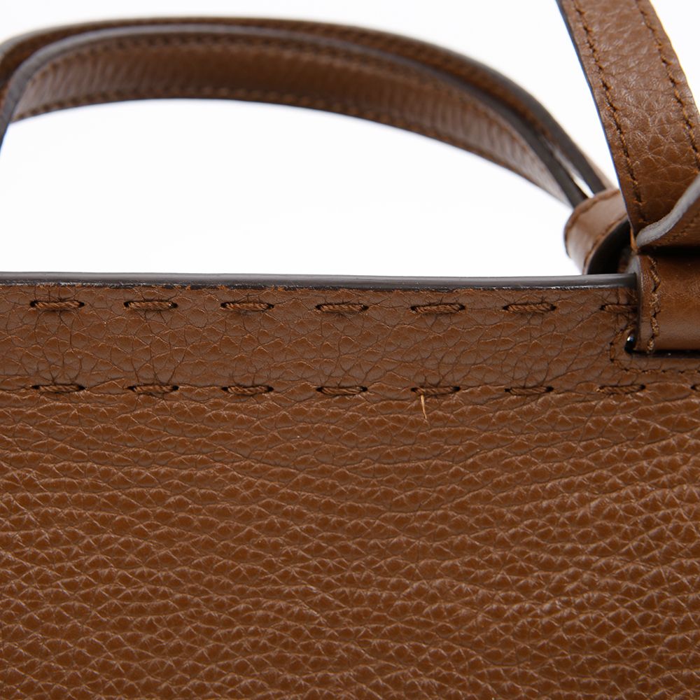 Brown GG Marmont mini 2way bag