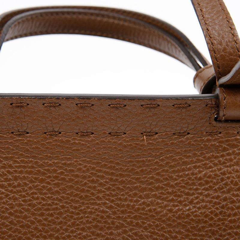 Brown GG Marmont mini 2way bag