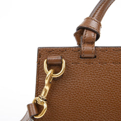 Brown GG Marmont mini 2way bag