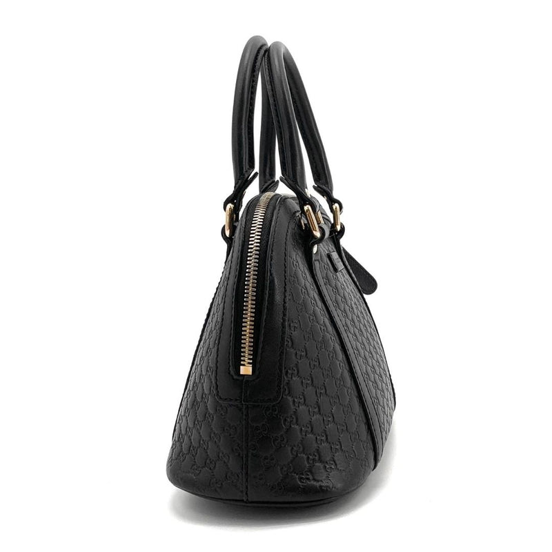Black Guccissima Dome 2way bag