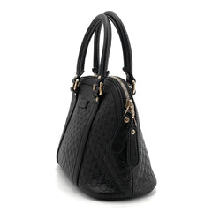 Black Guccissima Dome 2way bag
