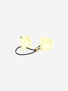 Yellow cube hair tie Hair Clips Louis Vuitton 
