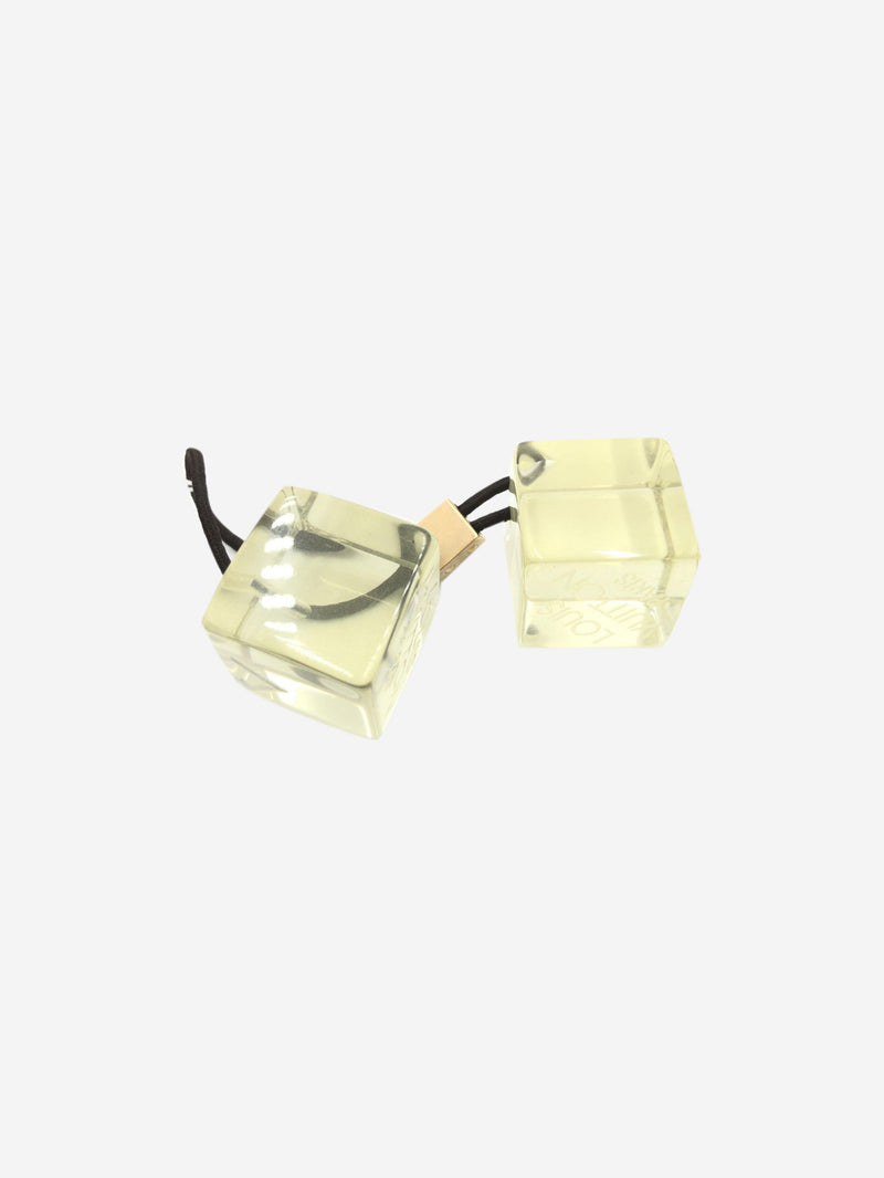 Yellow cube hair tie Hair Clips Louis Vuitton 