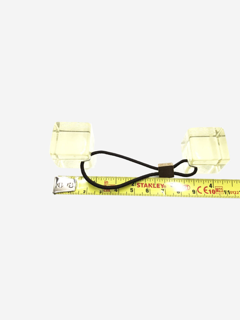 Yellow cube hair tie Hair Clips Louis Vuitton 