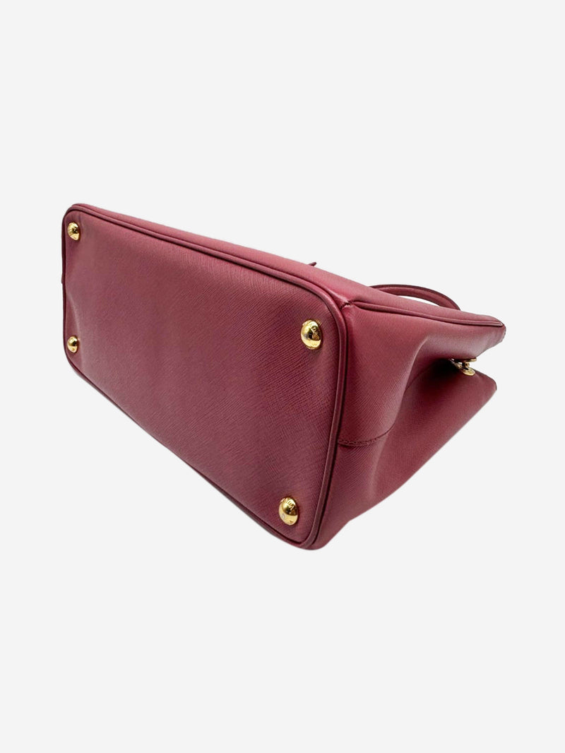 Pink small Saffiano leather Galleria 2way bag Shoulder bags Prada 