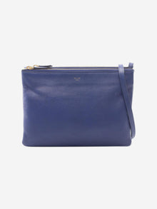 Blue Trio leather shoulder bag Shoulder bags Celine 