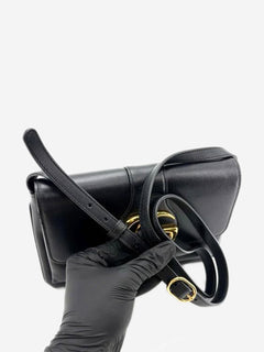 Black Arli leather shoulder bag