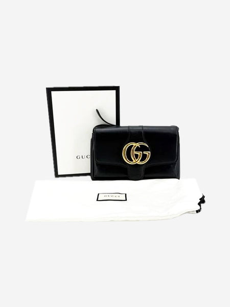 Black Arli leather shoulder bag alternate image