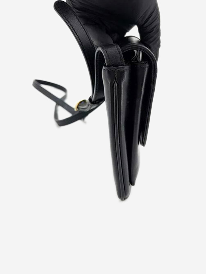 Black Arli leather shoulder bag