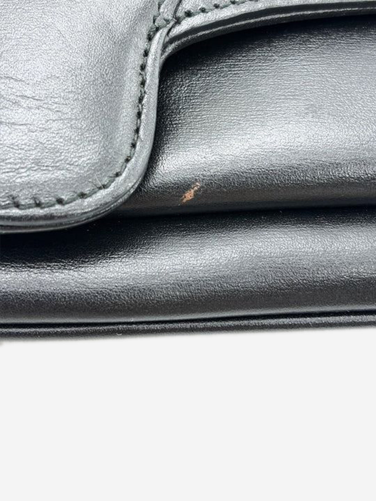 Black Arli leather shoulder bag