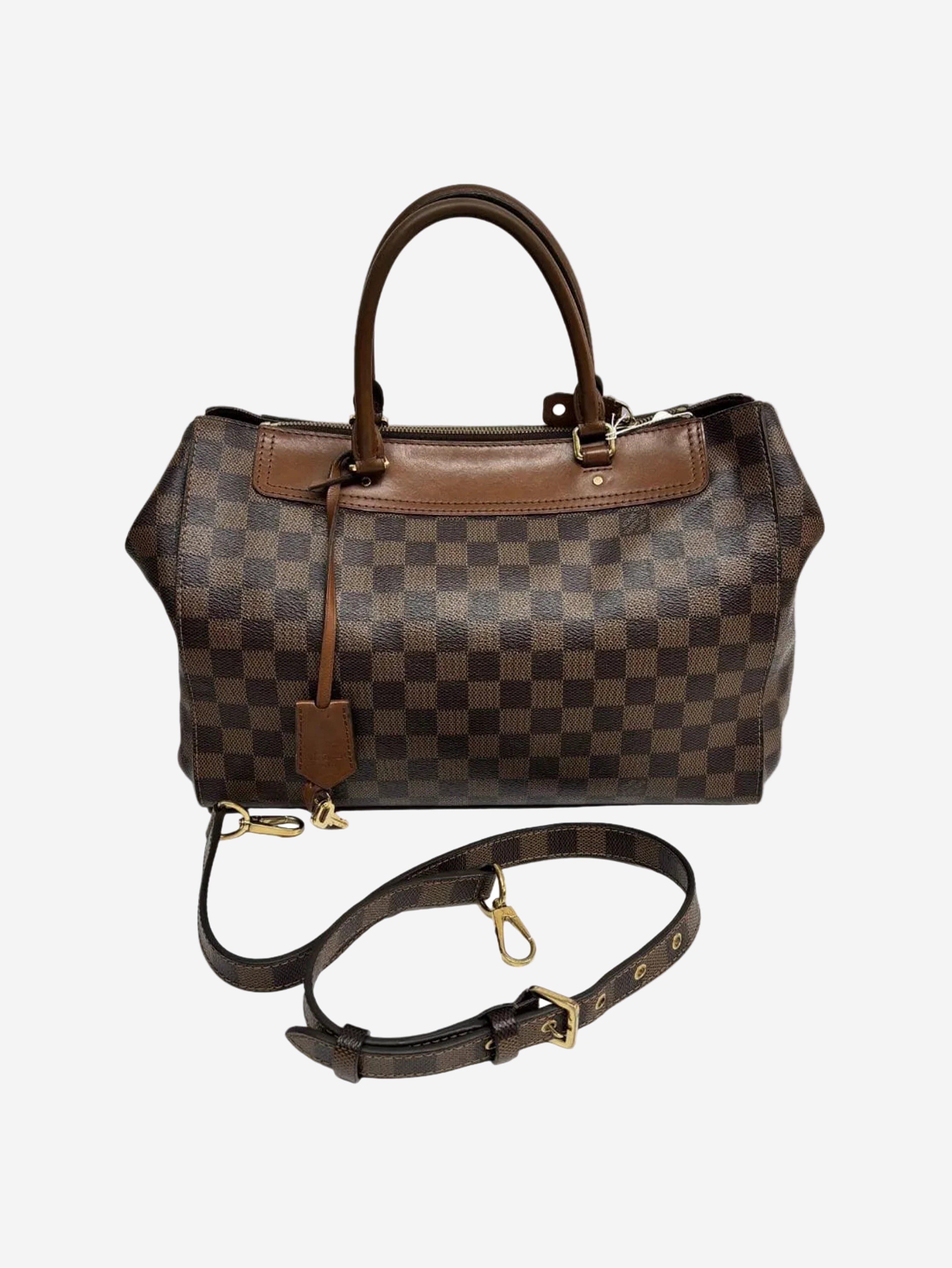 Brown 2014 Damier Ebene Greenwich bag Shoulder bags Louis Vuitton 