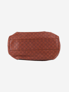 Brown Guccissima Sukey top handle bag