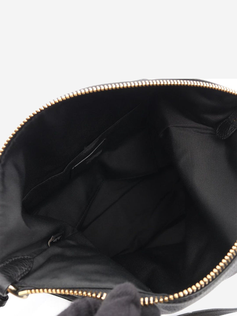 Black Abby leather 2way shoulder bag Shoulder bags Coach 