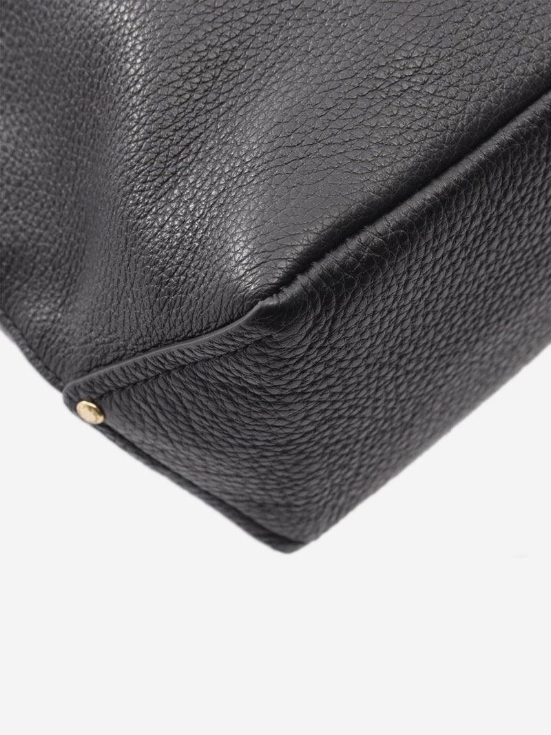 Black Abby leather 2way shoulder bag Shoulder bags Coach 