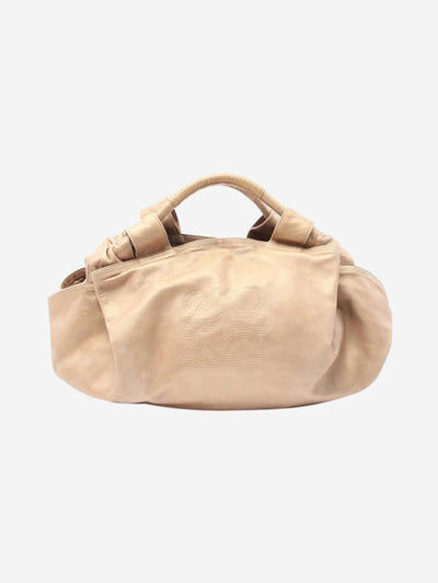 Gold Nappa Aire handbag Top Handle Bags Loewe 