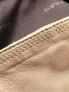 Gold Nappa Aire handbag Top Handle Bags Loewe 