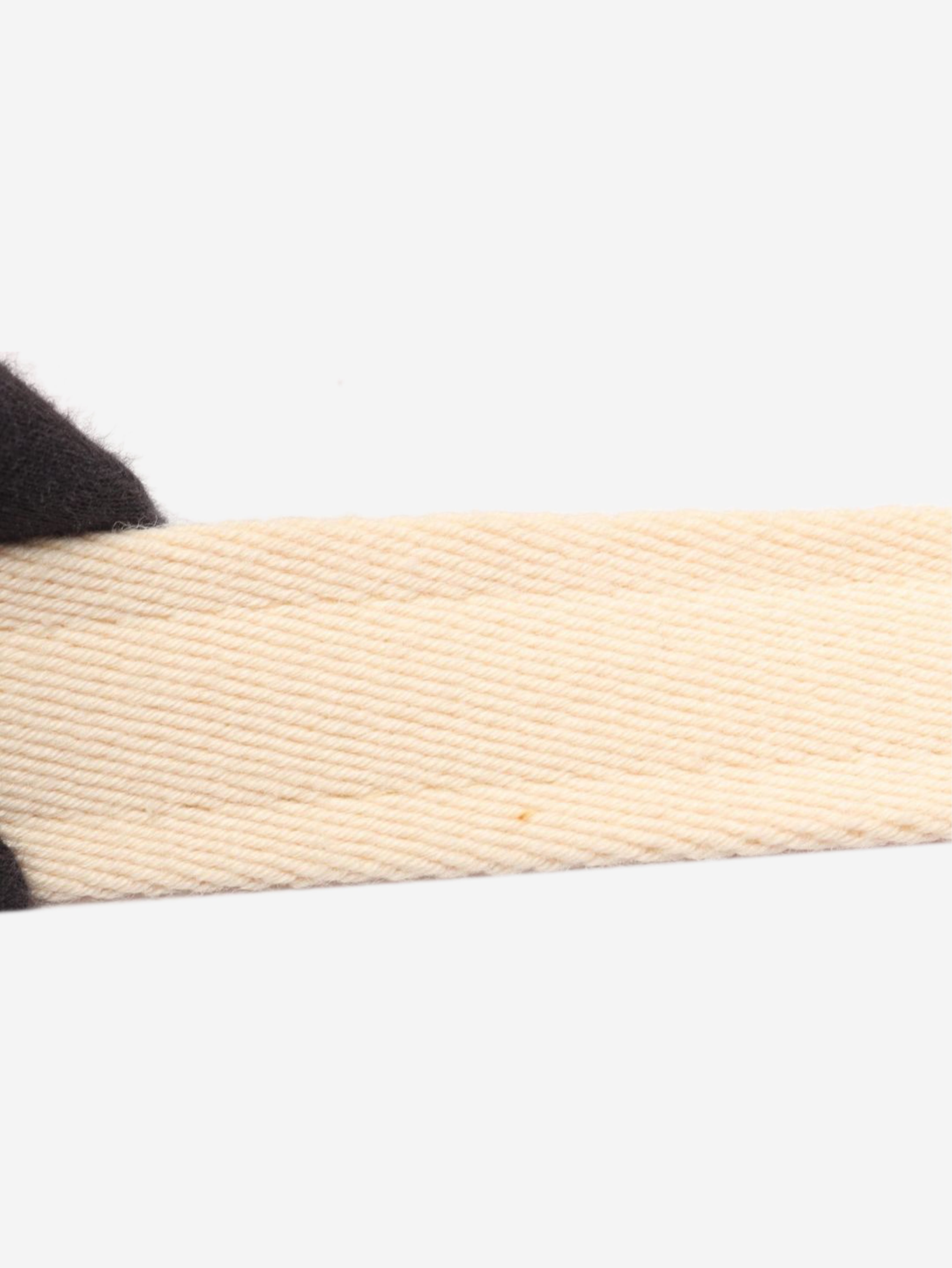 Multicolour canvas shoulder bag