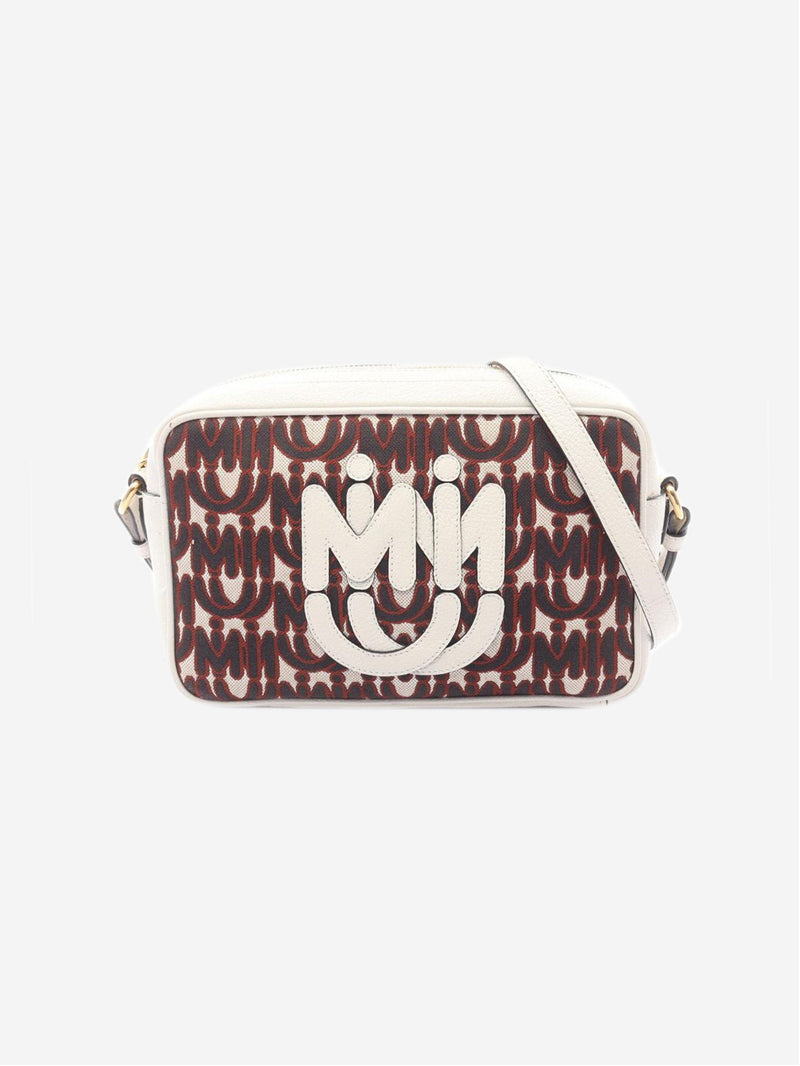 Multicolour jacquard logo shoulder bag Shoulder bags Miu Miu 