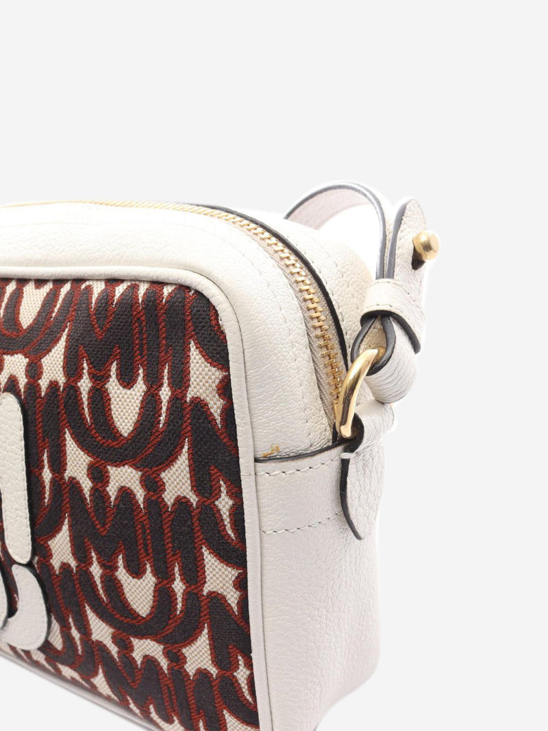 Multicolour jacquard logo shoulder bag Shoulder bags Miu Miu 