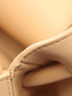 Neutral Beak leather shoulder bag