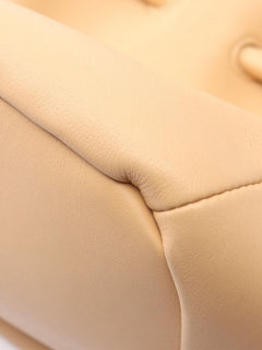 Neutral Beak leather shoulder bag