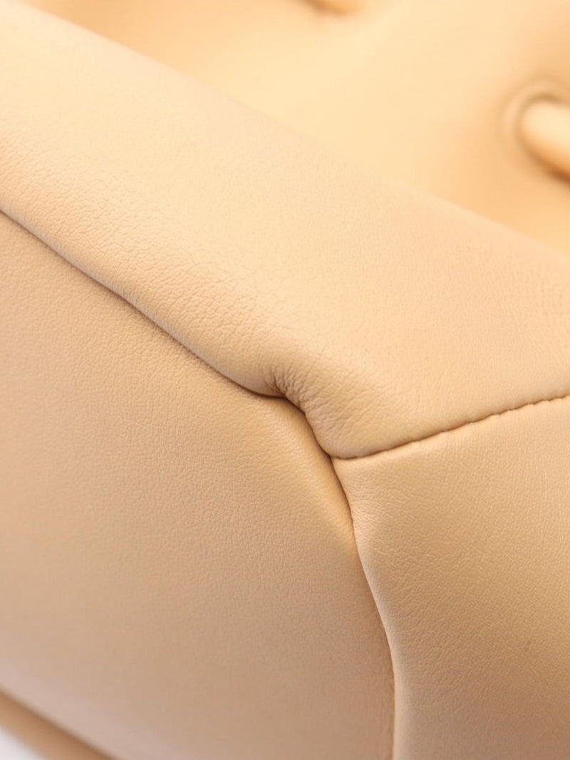 Neutral Beak leather shoulder bag