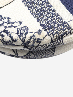 Cream and blue Toile De Jouy Saddle bag Shoulder bags Dior 