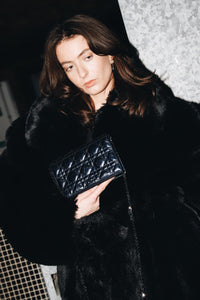 Christian Dior Dark blue 2016 Lady Dior pouch