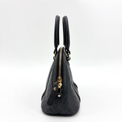 Black Micro Guccissima Dome bag