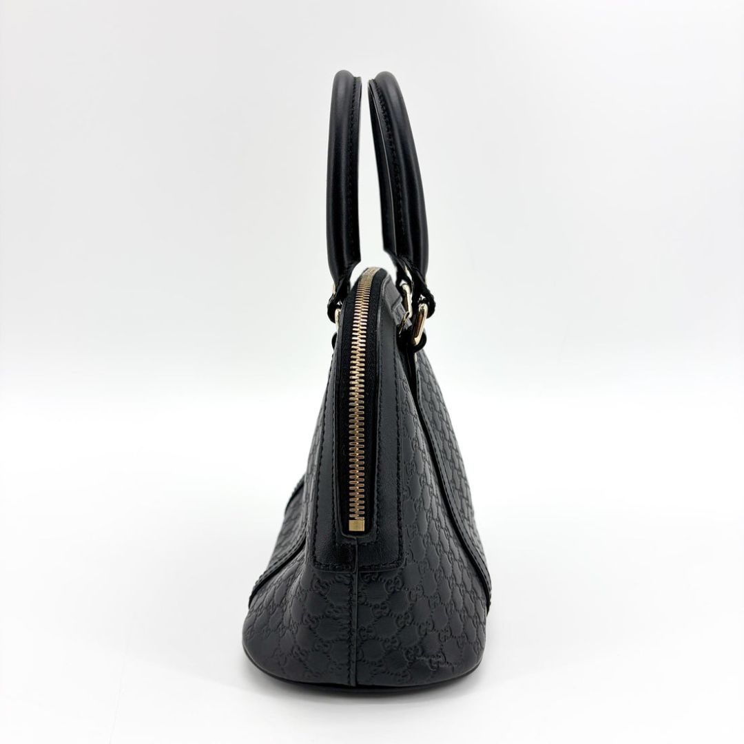 Black Micro Guccissima Dome bag