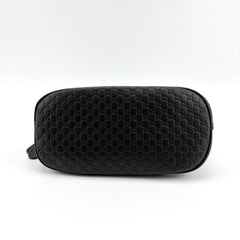Black Micro Guccissima Dome bag