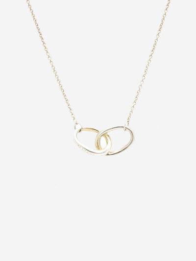 Silver interlocking ring necklace Necklaces Tiffany & Co. 