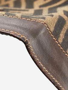 Fendi Brown FF Zucca tote bag