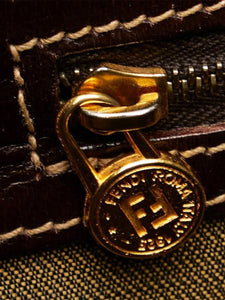 Fendi Brown FF Zucca tote bag