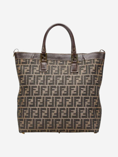 Brown FF Zucca tote bag Tote Bags Fendi 