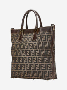 Fendi Brown FF Zucca tote bag