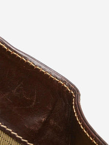 Fendi Brown FF Zucca tote bag