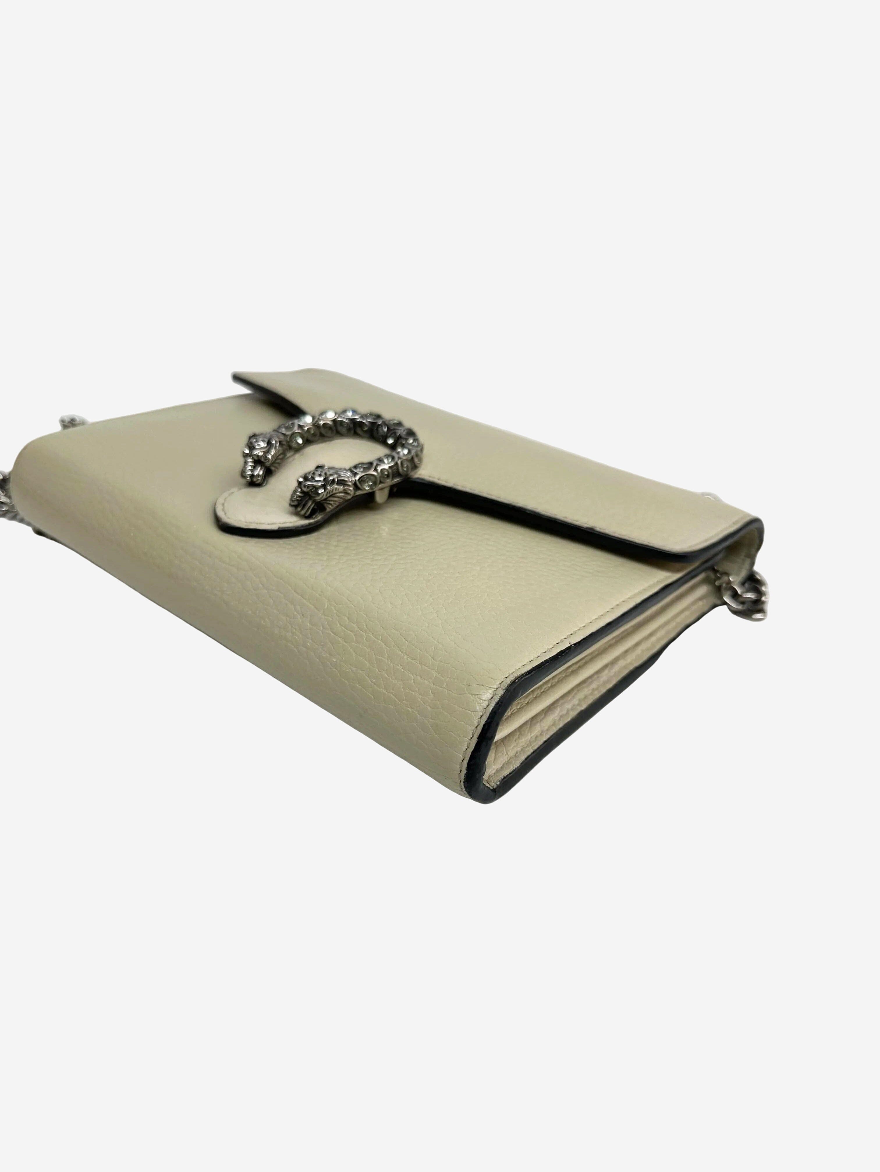 Cream Dionysus leather bag Cross-body bags Gucci 