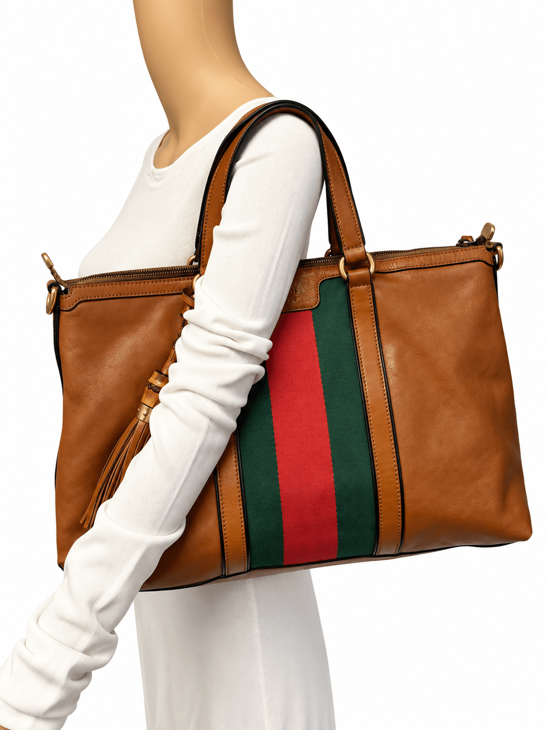 Brown medium Rania bag