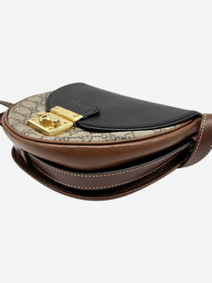 Brown GG Supreme Padlock shoulder bag Shoulder bags Gucci 
