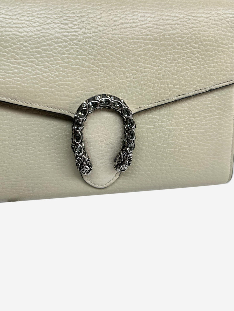 Cream Dionysus leather bag Cross-body bags Gucci 