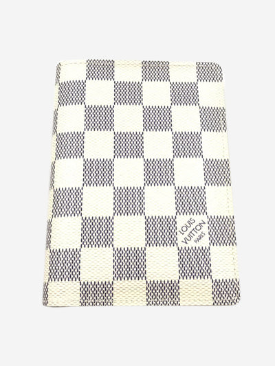 Cream Damier Azur passport cover Wallets, Purses & Small Leather Goods Louis Vuitton 
