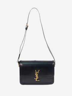 Black Solferino medium leather shoulder bag Shoulder bags Saint Laurent 